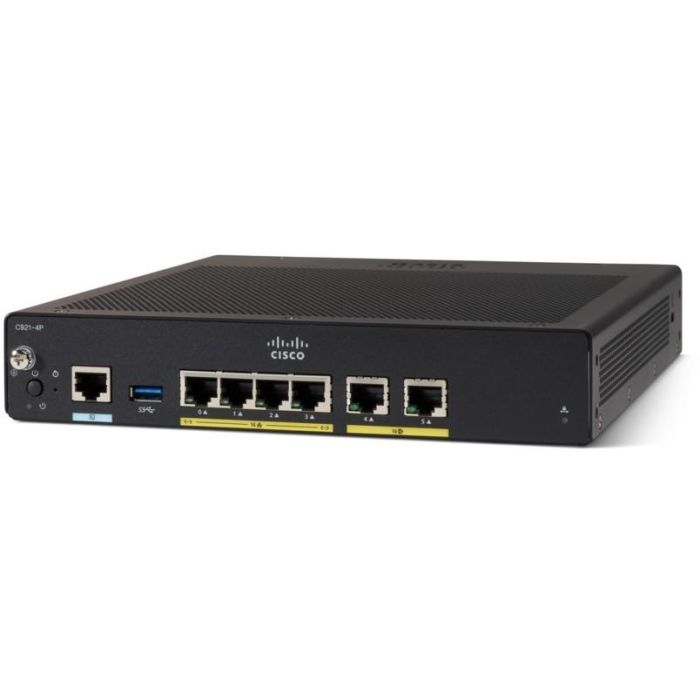 Cisco C927-4P VDSL2/ADSL2+ Router Ethernet WAN Gigabit Ethernet con 4 Puertos 1 Cisco C927-4P VDSL2/ADSL2+ Router Ethernet WAN Gigabit Ethernet con 4 Puertos 1