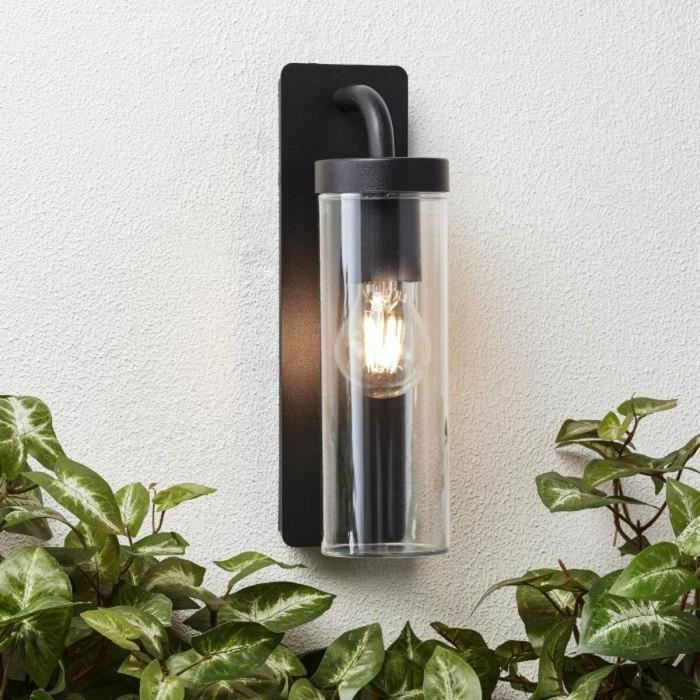 Brilliant Aosta Downlight Exterior Downward E27 1x25W IP44 Negro Mate 3