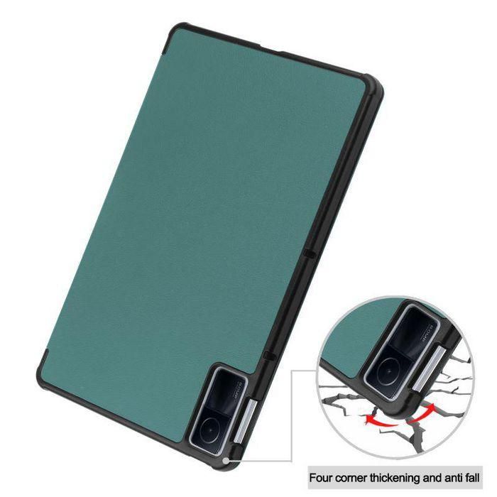 CoreParts Cover for Xiaomi Redmi Pad 10.61 2022. Tri-fold Caster Hard Shell Cover with Auto Wake Function - Dark Green 5 CoreParts Cover for Xiaomi Redmi Pad 10.61 2022. Tri-fold Caster Hard Shell Cover with Auto Wake Function - Dark Green 5