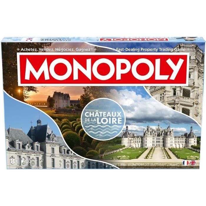 MONOPOLY Castillos del Loira - Juego de mesa - MOVIMIENTOS GANADORES 3