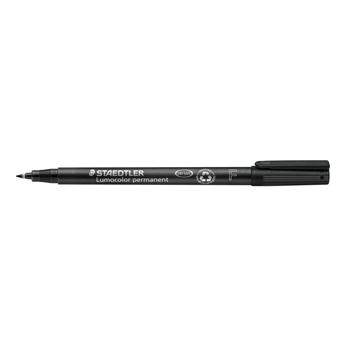 Staedtler Rotulador Lumocolor Retroproyeccion 318-9 Permanente Negro Punta Fina Redonda 0.6 mm 1