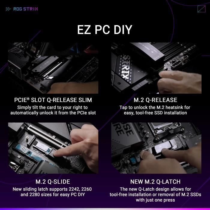 Placa base ASUS STRIX X870E-E GAMING WiFi 4 Placa base ASUS STRIX X870E-E GAMING WiFi 4