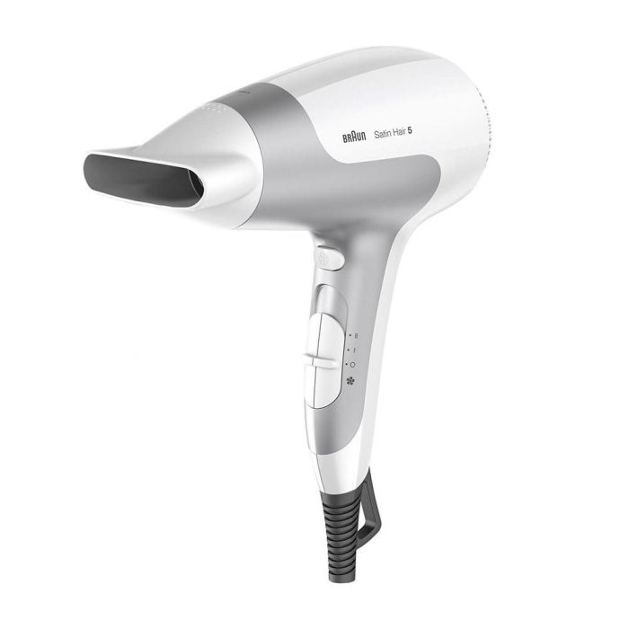 Secador de Pelo Braun Satin Hair 5 Power Perfection HD580 Blanco 2500 W