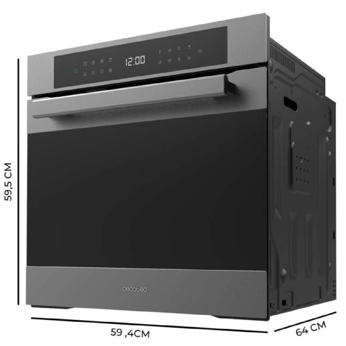 Horno Pirolítico Cecotec Bolero Hexa P506000 3400 W 2900 W 80 L 11