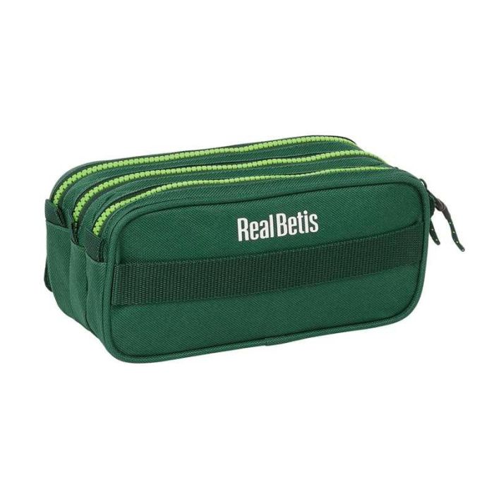 Bolso Escolar Portatodo Safta Triple Big Resistente Agua Real Betis Balompie 100x215x80 mm 1 Bolso Escolar Portatodo Safta Triple Big Resistente Agua Real Betis Balompie 100x215x80 mm 1