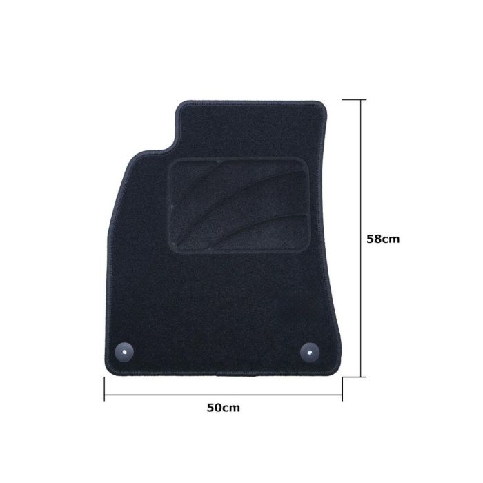 Set de Alfombrillas para Coche OCC Motorsport OCCD0018 5 Piezas 2 Set de Alfombrillas para Coche OCC Motorsport OCCD0018 5 Piezas 2