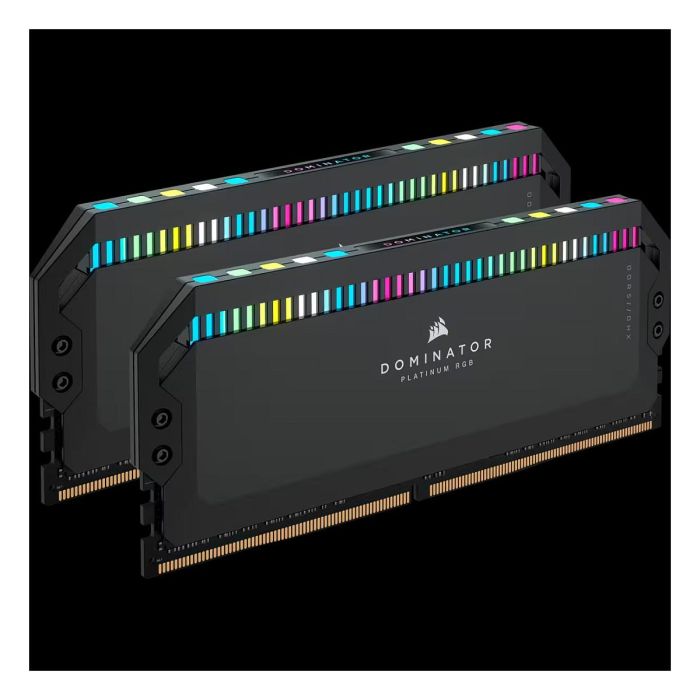 Corsair CMT32GX5M2B6400C32 Memoria RAM 32GB (2x16GB) DDR5 6400MHz CL32 Dominator Platinum RGB para PC Corsair CMT32GX5M2B6400C32 Memoria RAM 32GB (2x16GB) DDR5 6400MHz CL32 Dominator Platinum RGB para PC