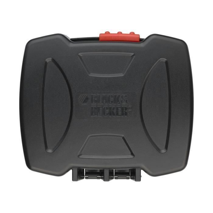 Black & Decker A7175 Juego de Destornilladores de Trinquete y Puntas, 43 piezas con Mango de Goma, Magnético, Torx, Phillips, Pozidriv 2