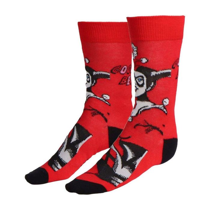 Cerdá Pack Calcetines 3 Piezas Harley Quinn Multicolor Tallas 36-43 1