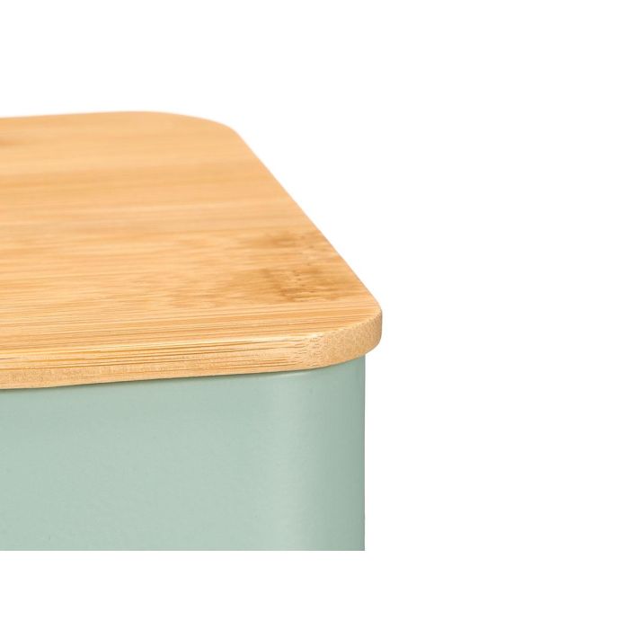 Caja 6 Huecos Tapa Bambu Tea Verde Menta Kinvara 18x7x16cm (Set de 12) 3 Caja 6 Huecos Tapa Bambu Tea Verde Menta Kinvara 18x7x16cm (Set de 12) 3