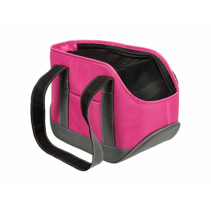 Bolso para Mascotas Trixie Alea Gris Rosa Poliéster PVC 16 × 20 × 30 CM