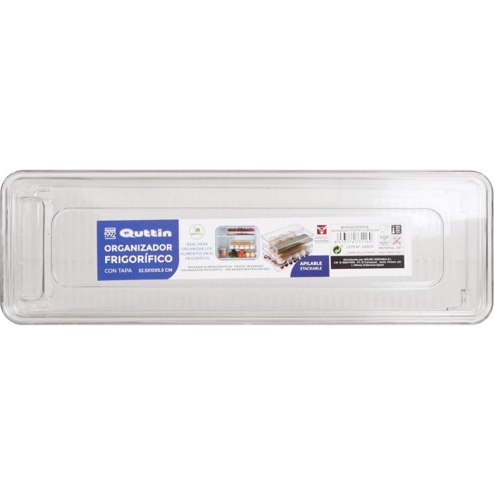 Organizador con tapa Quttin 32.5 x 10 x 5.5 cm (12 Unidades) 7 Organizador con tapa Quttin 32.5 x 10 x 5.5 cm (12 Unidades) 7