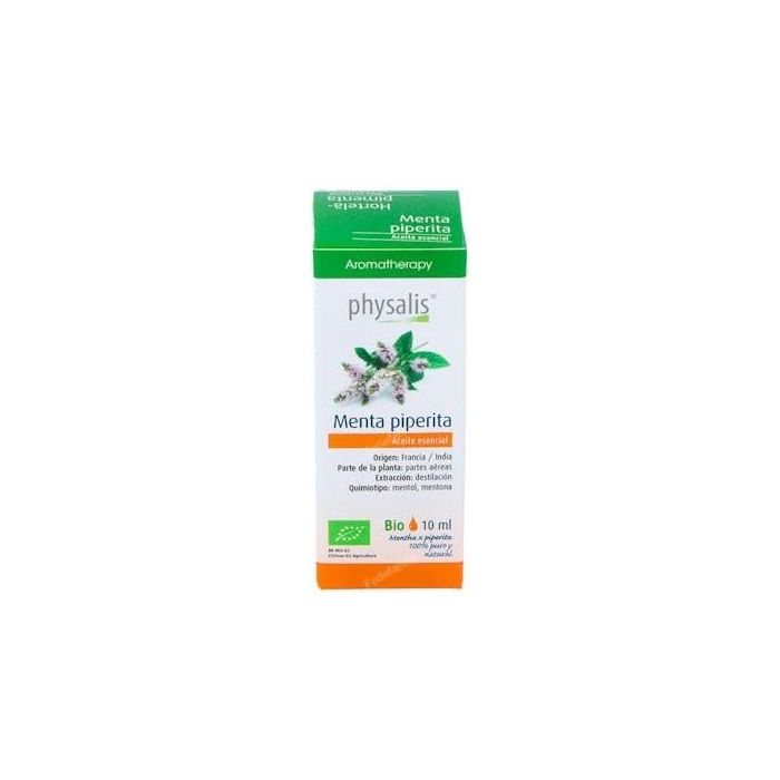 PHYSALIS Esencia Menta Piperita 10ml Bio para Vías Respiratorias y Digestión