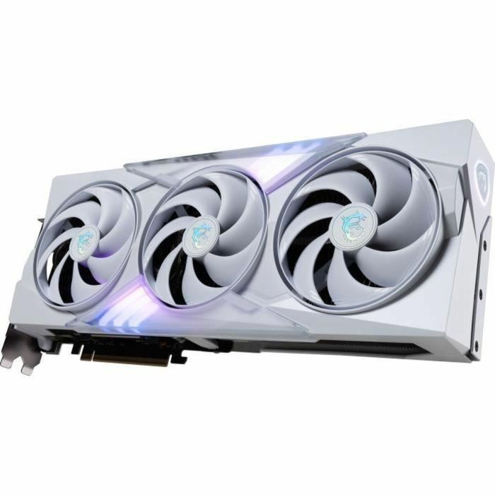 MSI Tarjeta Gráfica GAMING GeForce RTX 5080 16G TRIO OC BLANCA NVIDIA 16 GB GDDR7 4 MSI Tarjeta Gráfica GAMING GeForce RTX 5080 16G TRIO OC BLANCA NVIDIA 16 GB GDDR7 4