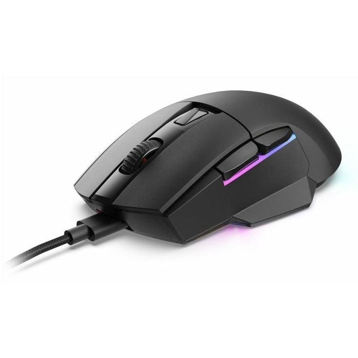 Sharkoon SGM50W Ratón Gaming Óptico Inalámbrico/Cable Dual Mode 6400 DPI. Iluminación RGB, Base de Carga, Batería 70h, Mano Derecha. 3