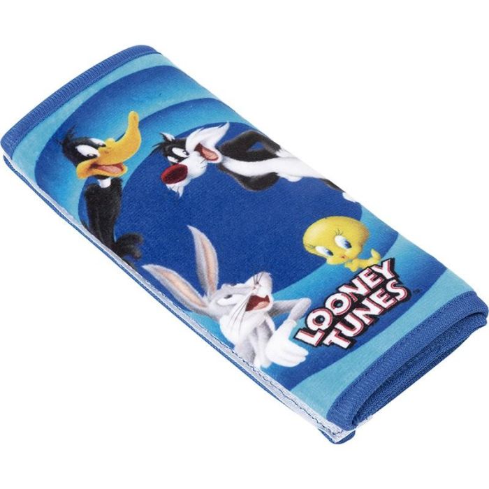 Almohadillas para Cinturón de Seguridad Looney Tunes CZ10979 4 Almohadillas para Cinturón de Seguridad Looney Tunes CZ10979 4