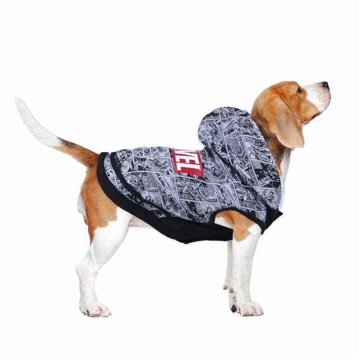 Sudadera para perro XXS cotton brushed marvel talla XXS 2 Sudadera para perro XXS cotton brushed marvel talla XXS 2
