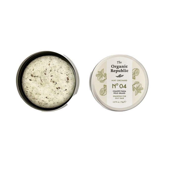 The Organic Republic Champú Sólido para Pelo Graso con Menta, Limón y Pomelo | 100% Natural, Sin Siliconas, Zero Waste 70 g 0 The Organic Republic Champú Sólido para Pelo Graso con Menta, Limón y Pomelo | 100% Natural, Sin Siliconas, Zero Waste 70 g 0
