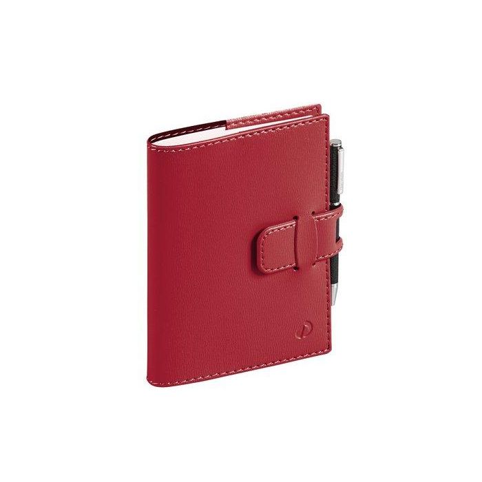 Agenda Anual (2026) Quo Vadis Randonnee Prestigio Soho Cosida 90X125 S/V 2 Pag. Rojo