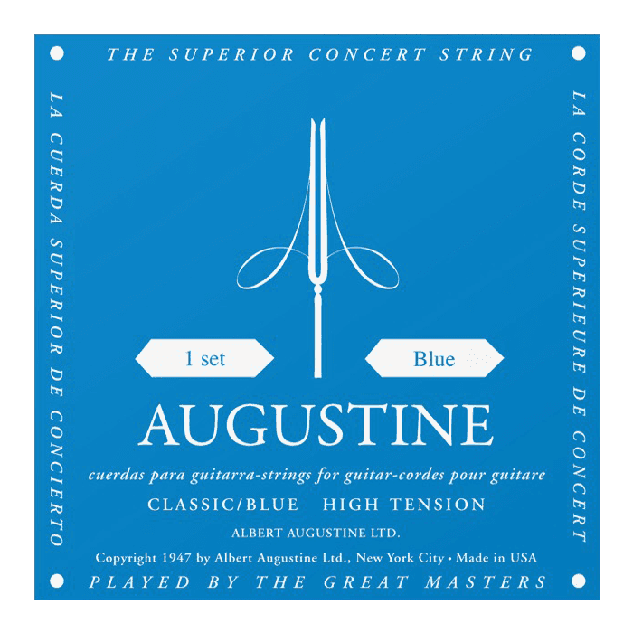 Augustine Cuerdas de Guitarra Clásica de Nylon Tensión Alta