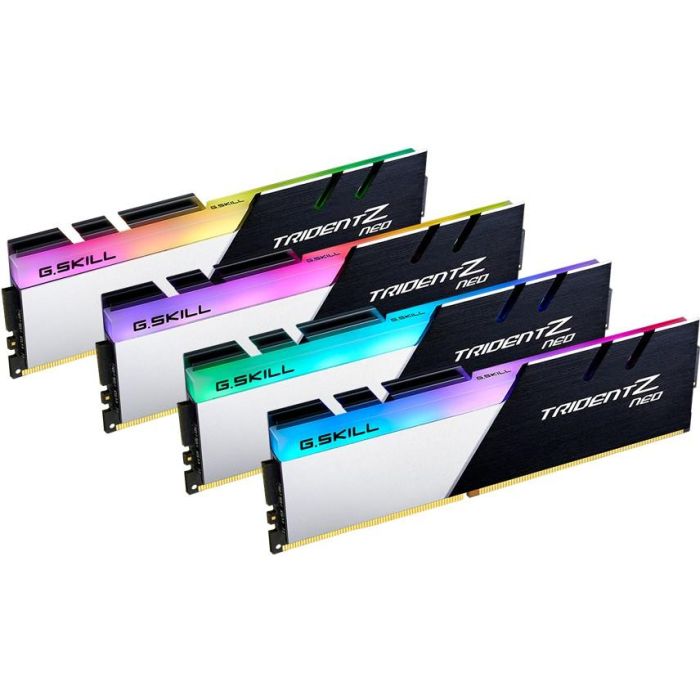 G.Skill F4-3600C16Q-64GTZNC 64GTZNC NEO - Memoria RAM 64GB (4x16GB) DDR4 3600MHz CL16 DIMM para PC/Servidor con XMP 0 G.Skill F4-3600C16Q-64GTZNC 64GTZNC NEO - Memoria RAM 64GB (4x16GB) DDR4 3600MHz CL16 DIMM para PC/Servidor con XMP 0