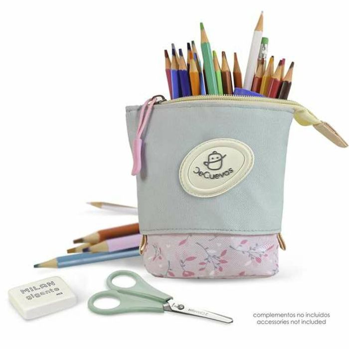 Portalápices vertical convertible de Poliéster, organizador de escritorio para niños a partir de 3 años 6