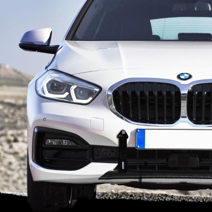 Occ Motorsport Cinta de Remolque Negra OCCRC023 Nylon Alta Resistencia 3000kg 6