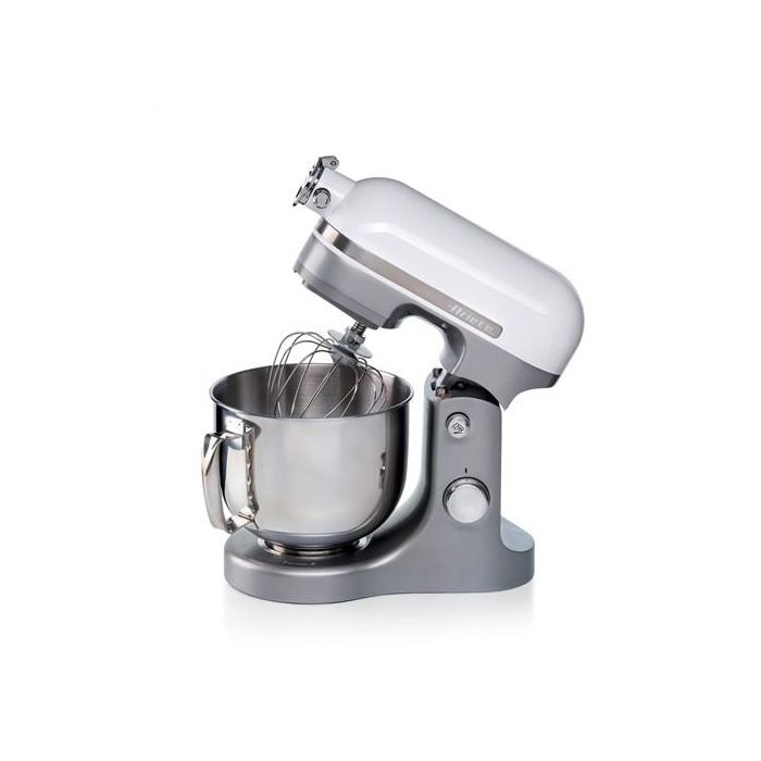 Ariete 1589/01 Robot de Cocina Moderna 5.5L Blanco - 1600W, Acero Inoxidable, 11 Velocidades 9 Ariete 1589/01 Robot de Cocina Moderna 5.5L Blanco - 1600W, Acero Inoxidable, 11 Velocidades 9