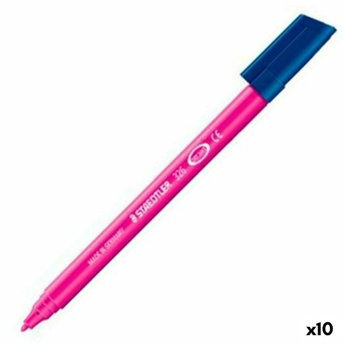 Rotulador Staedtler Noris Club Magenta (10 Unidades)