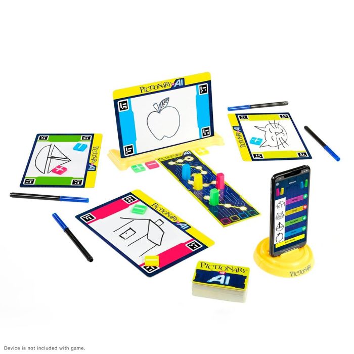 Pictionary Vs Inteligencia Artificial Inglés Hyh75 Mattel 1