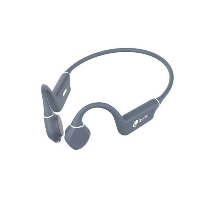 Leotec LEBONE03G Auriculares Inalámbricos de Conducción Ósea Kuri Deportivos, Bluetooth 5.4, Micrófono, IPX5, Batería 8-12h, Grises 3 Leotec LEBONE03G Auriculares Inalámbricos de Conducción Ósea Kuri Deportivos, Bluetooth 5.4, Micrófono, IPX5, Batería 8-12h, Grises 3