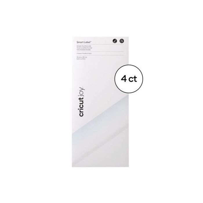 Cricut Smart Label etiqueta autoadhesiva Permanente Transparente 4 pieza(s) Cricut Smart Label etiqueta autoadhesiva Permanente Transparente 4 pieza(s)