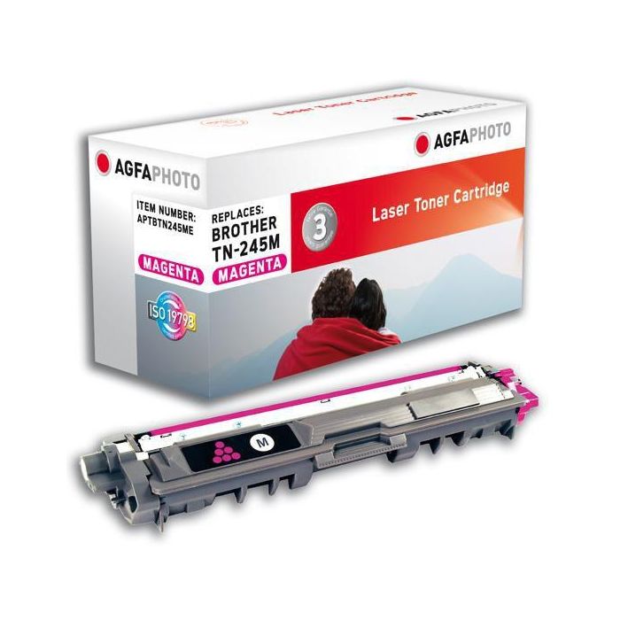 AgfaPhoto 2200 pages, magenta, replacement for Brother TN-245M AgfaPhoto 2200 pages, magenta, replacement for Brother TN-245M