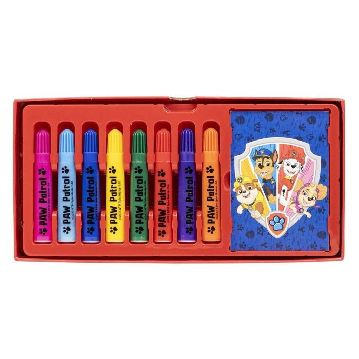 Set Papelería Coloreable Maletín Paw Patrol 5