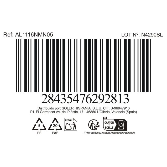 Inde Set de 3 Platos Hondos Ischia Red.Opal, Negro, 20.3 cm de Diámetro x 4 cm de Altura, Porcelana (4 Cajas) Inde Set de 3 Platos Hondos Ischia Red.Opal, Negro, 20.3 cm de Diámetro x 4 cm de Altura, Porcelana (4 Cajas)