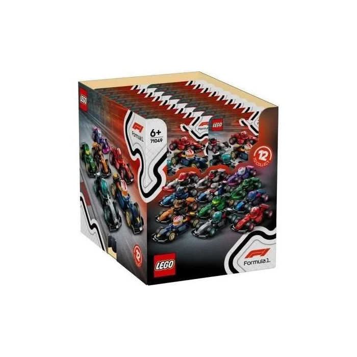 Lego 71049 Caja de 36 minifiguras de Coches de F1 Coleccionables 0 Lego 71049 Caja de 36 minifiguras de Coches de F1 Coleccionables 0