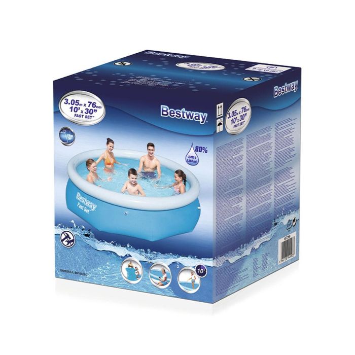 Bestway Piscina Hinchable Adulto Aro 305x76 cm Jardin 57266 2