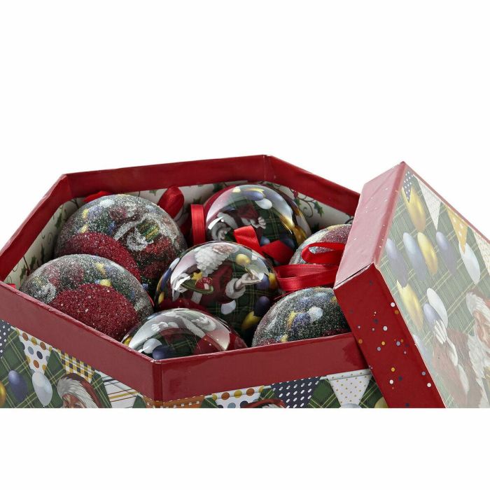 Bolas de Navidad DKD Home Decor Papá Noel PVC (7 pcs) (7.5 x 7.5 x 12 cm) 2 Bolas de Navidad DKD Home Decor Papá Noel PVC (7 pcs) (7.5 x 7.5 x 12 cm) 2