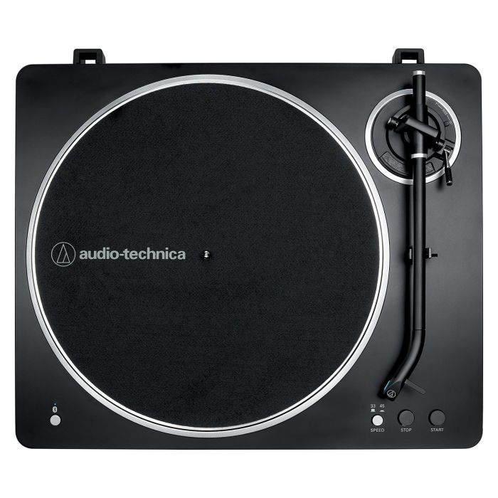 Audio-Technica AT-LP70XBTBS Tocadiscos Automático con Bluetooth, Tracción por Correa, 33 1/3 y 45 RPM, Color Negro/Plata, Incluye Fono-Preamplificador Integrado 2 Audio-Technica AT-LP70XBTBS Tocadiscos Automático con Bluetooth, Tracción por Correa, 33 1/3 y 45 RPM, Color Negro/Plata, Incluye Fono-Preamplificador Integrado 2