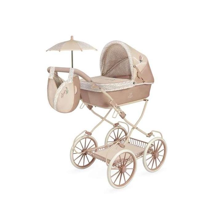 Decuevas Coche de Muñeca Plegable con Sombrilla y Bolso para Muñecas hasta 48 cm, +36 meses Decuevas Coche de Muñeca Plegable con Sombrilla y Bolso para Muñecas hasta 48 cm, +36 meses