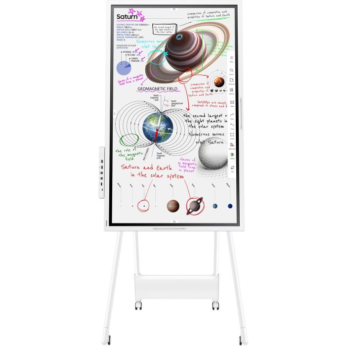 Samsung WM65B Flip Pro 65'' 4K UHD MultiTouch LCD con HDMI/DisplayPort/USB-C, Altavoces, Color Blanco/Gris 9 Samsung WM65B Flip Pro 65'' 4K UHD MultiTouch LCD con HDMI/DisplayPort/USB-C, Altavoces, Color Blanco/Gris 9