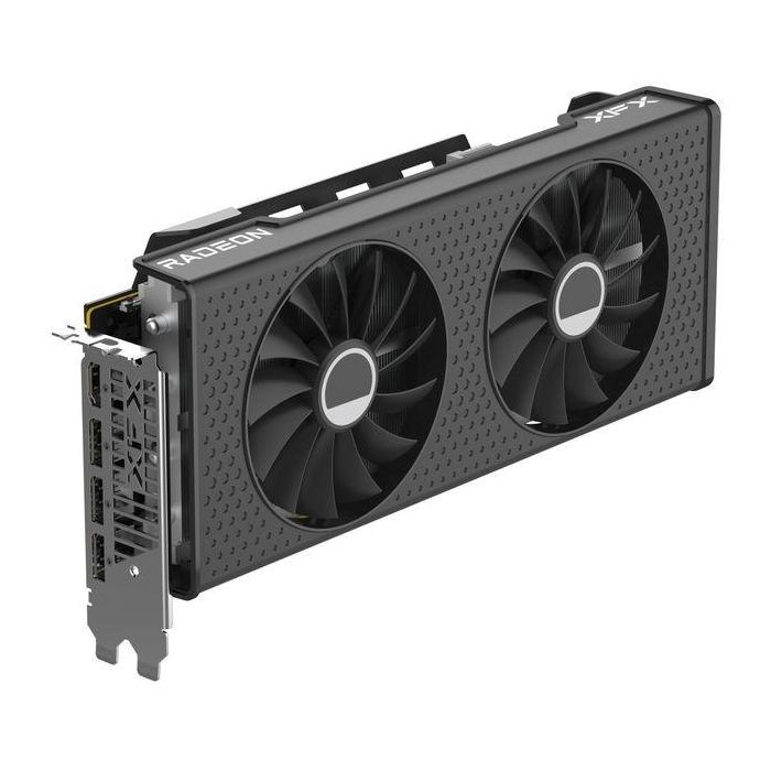 XFX RX 7700 XT SWFT210 Black Edition Tarjeta Gráfica Gaming 12GB GDDR6 PCI Express 4.0 con AMD FreeSync 1
