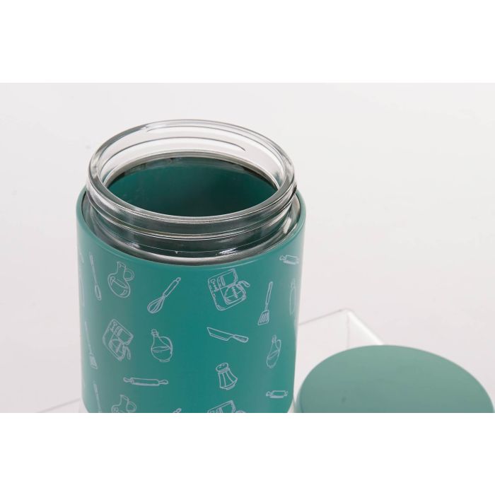 DKD Home Decor Bote de Cristal y Acero Inoxidable Verde Menta 1100 ml 11x11x18 cm 2 DKD Home Decor Bote de Cristal y Acero Inoxidable Verde Menta 1100 ml 11x11x18 cm 2