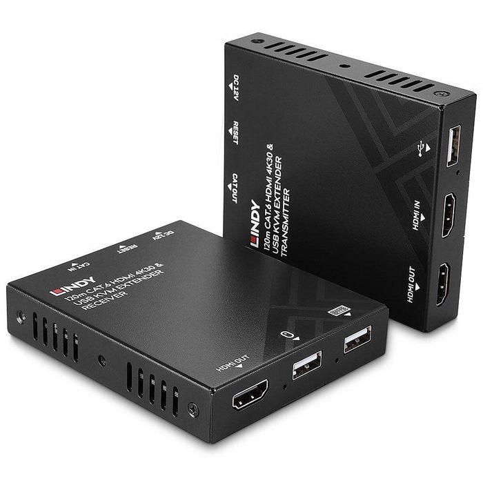 Lindy 120m Cat.6 HDMI and USB KVM Extender 1 Lindy 120m Cat.6 HDMI and USB KVM Extender 1