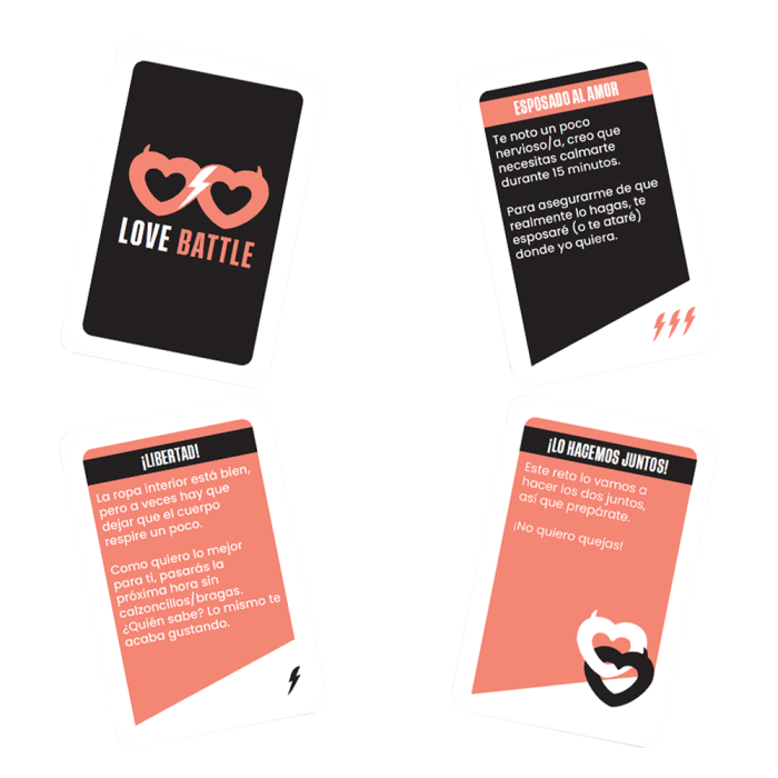 La Caja LCIN02ES Love Battle Juego de Cartas para Parejas +16 Años 88 Cartas 2 La Caja LCIN02ES Love Battle Juego de Cartas para Parejas +16 Años 88 Cartas 2