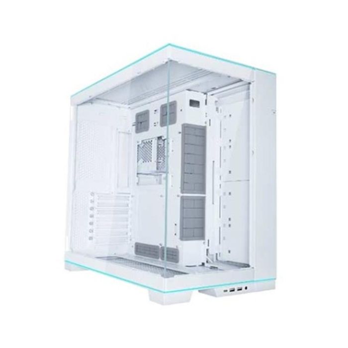 Lian Li G99.O11DERGBW.00 Torre PC Gaming O11D EVO RGB Blanca E-ATX, Vista Panorámica con Vidrio Templado y ARGB 0 Lian Li G99.O11DERGBW.00 Torre PC Gaming O11D EVO RGB Blanca E-ATX, Vista Panorámica con Vidrio Templado y ARGB 0