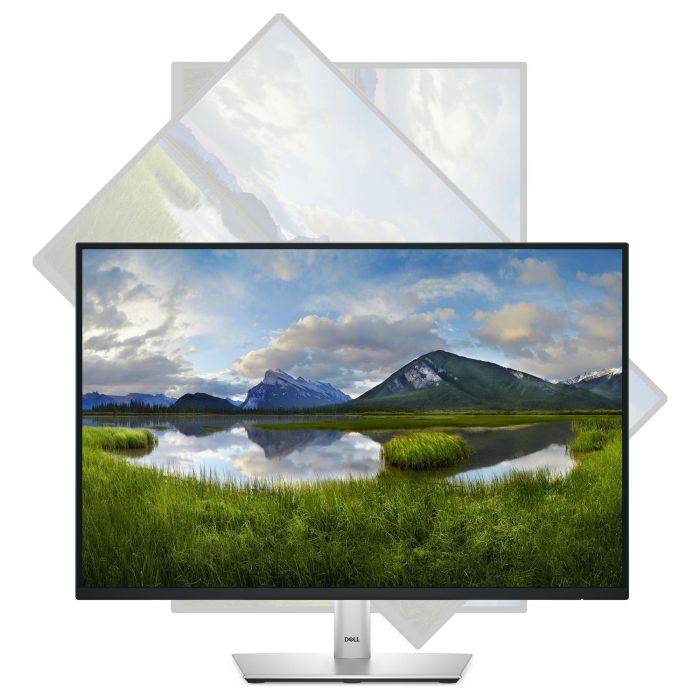 Dell Monitor P2425 24 Pulgadas WUXGA 100Hz IPS, Panel Antirreflejos, Flicker Free, Luz Azul Baja, Ajuste Altura, HDMI, DisplayPort, USB-C 2