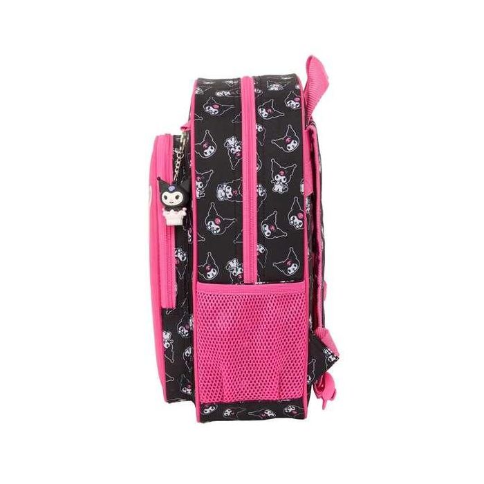 Safta Mochila Infantil Adaptable a Carro Kuromi 340x260x110 mm 2 Safta Mochila Infantil Adaptable a Carro Kuromi 340x260x110 mm 2