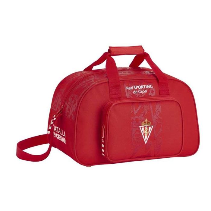 Safta Bolsa Deporte Real Sporting De Gijon Cor 40x24x23 cm