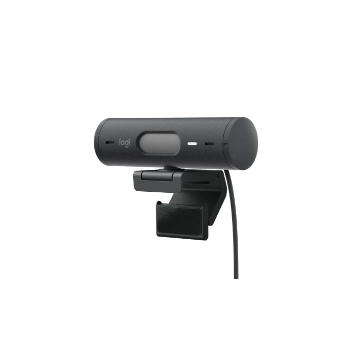 Logitech Brio 505 Webcam Full HD 1080p/4MP, Enfoque Automático, 90°, Micrófono Estéreo, USB-C, Grafito - Para Zoom, Teams, Meet Logitech Brio 505 Webcam Full HD 1080p/4MP, Enfoque Automático, 90°, Micrófono Estéreo, USB-C, Grafito - Para Zoom, Teams, Meet